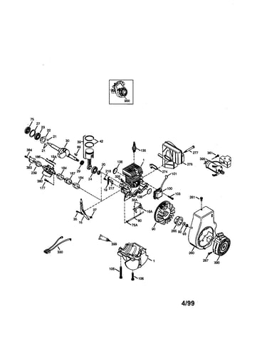 Craftsman 2 cycle engine