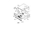 Kenmore 91147189890 control section diagram