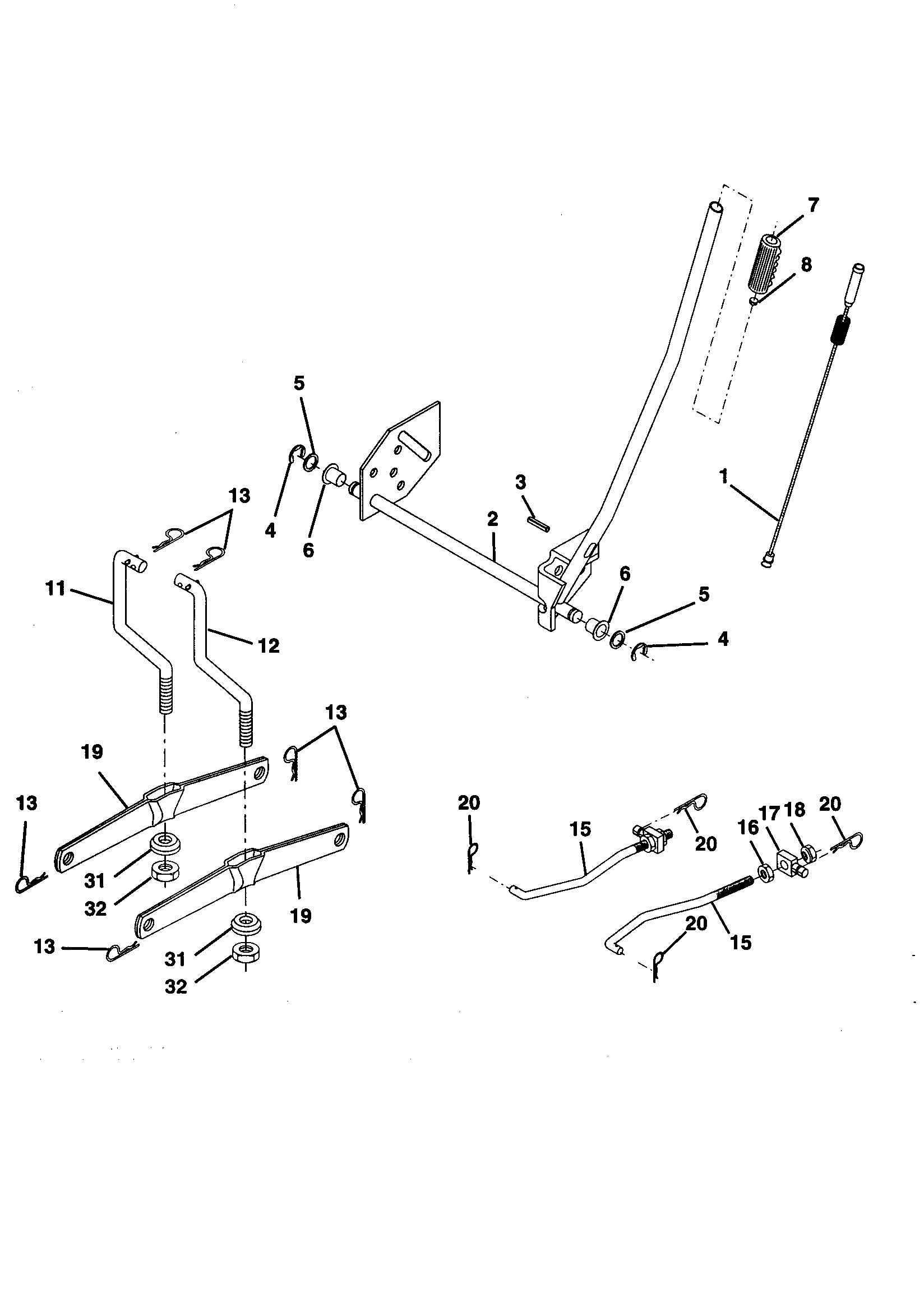 Mower lift