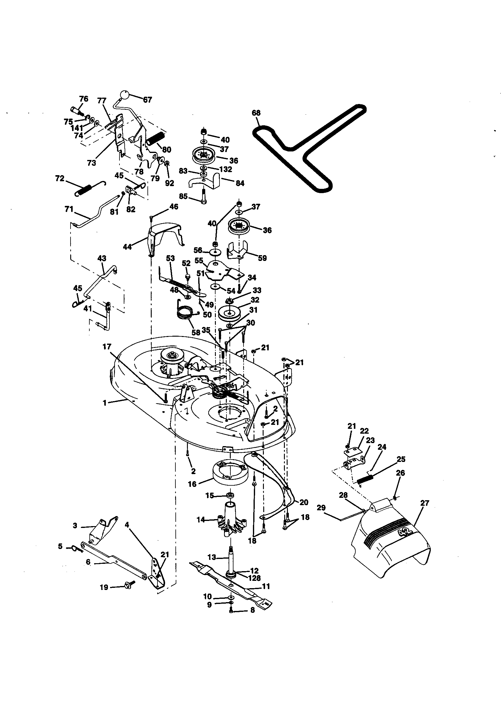 Mower deck