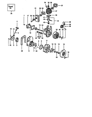 Crankcase assembly