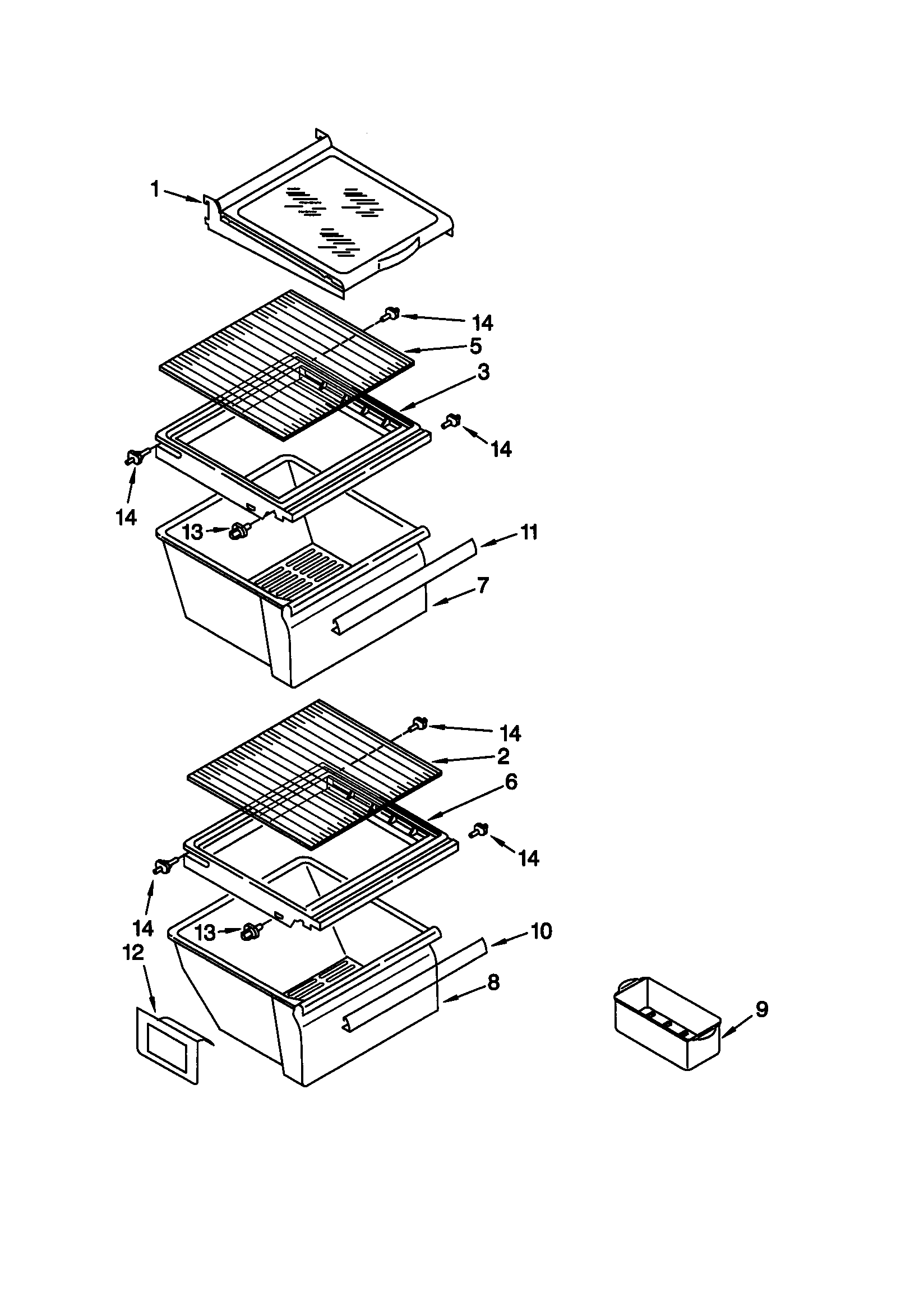 REFRIGERATOR SHELF