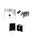 Blower housing and thermostat