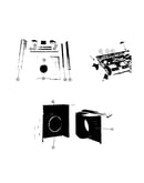 Blower housing and thermostat
