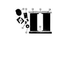 Carrier 51FTZ118360 window mount assembly diagram