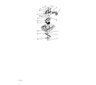 Lawn-Boy 10331-8900001 AND UP engine and blade assembly diagram