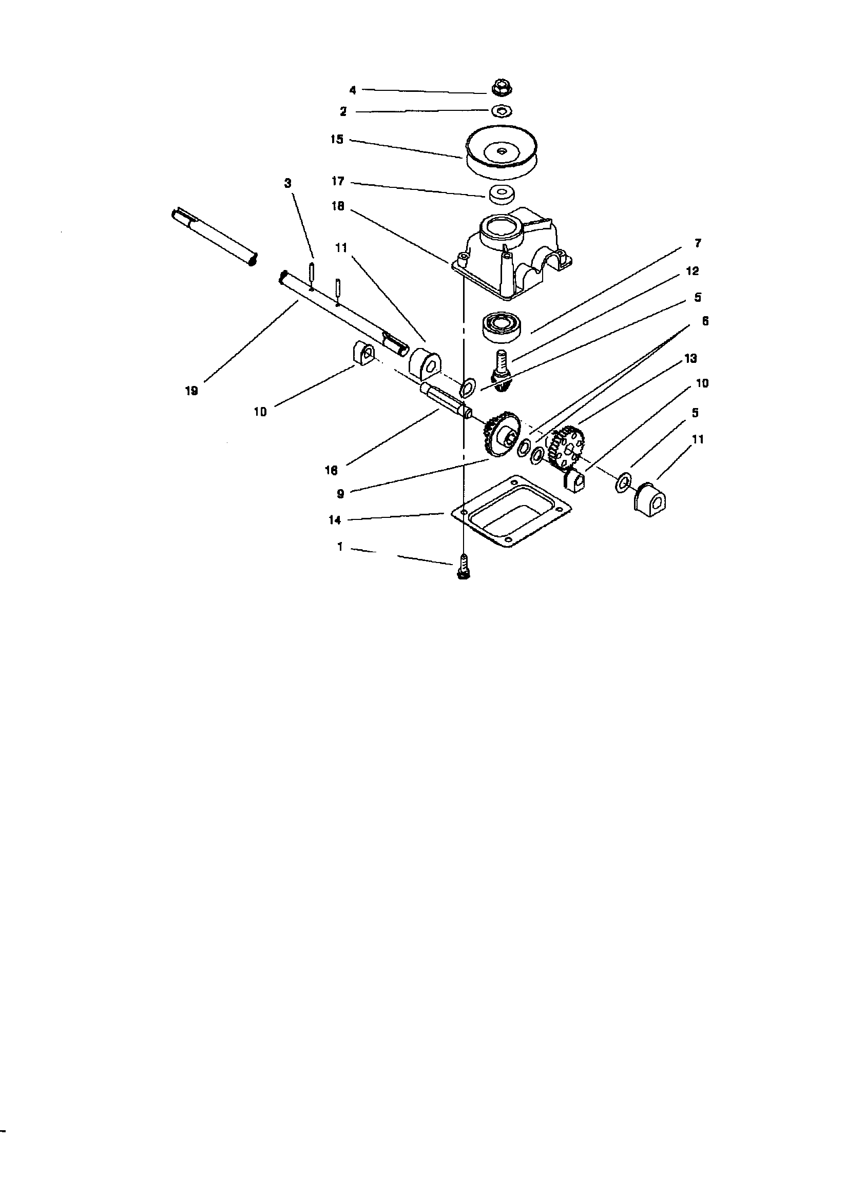 Gearcase assembly