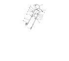Lawn-Boy 10335-9900001 AND UP handle assembly diagram