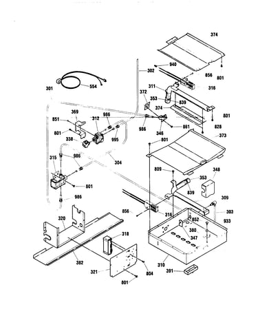 Oven burner