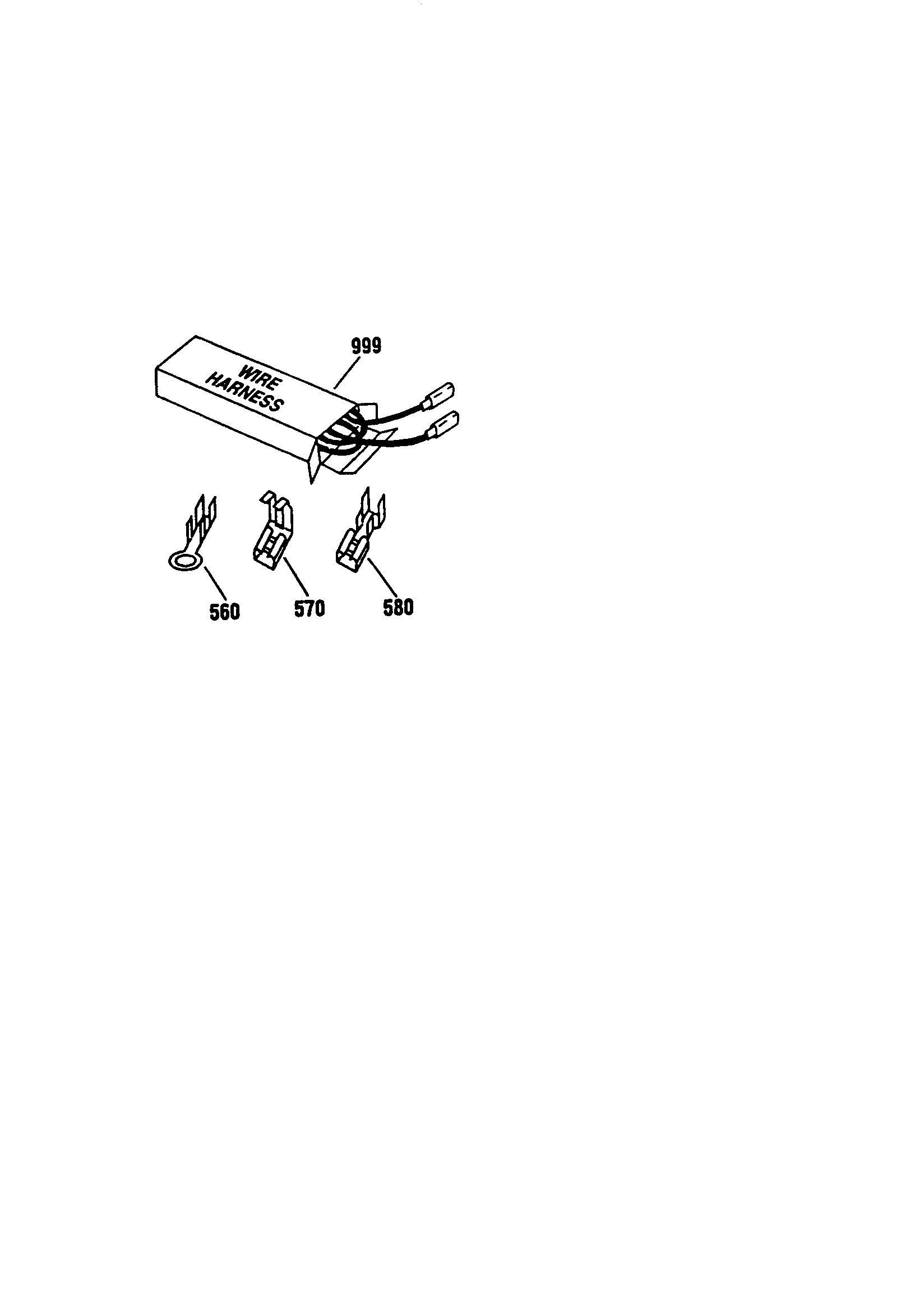Wire harness and wiring component
