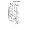 Kenmore 10659562990 refrigerator liner diagram