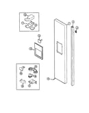 Freezer outer door