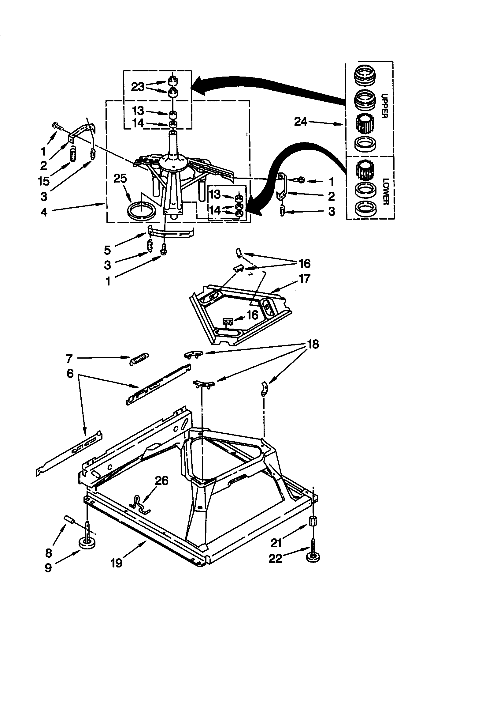Machine base