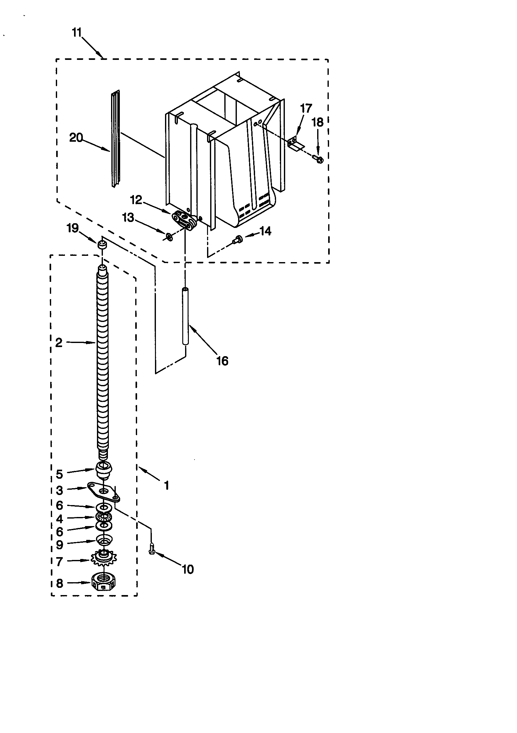 Powerscrew and ram