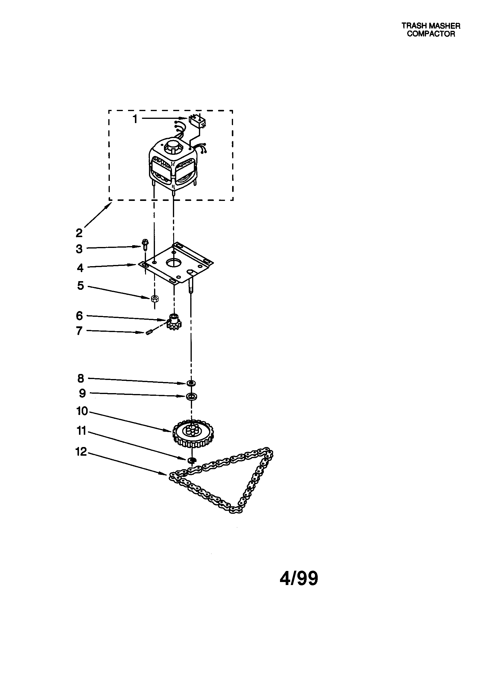 Motor and drive