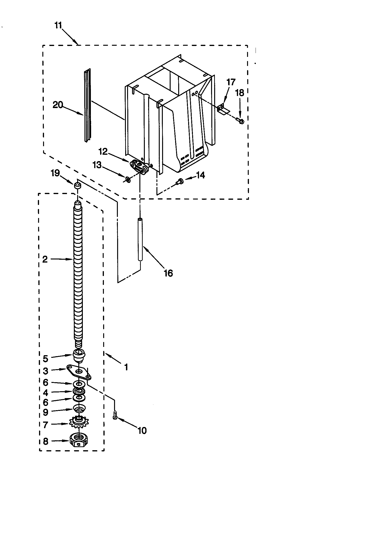 Powerscrew and ram