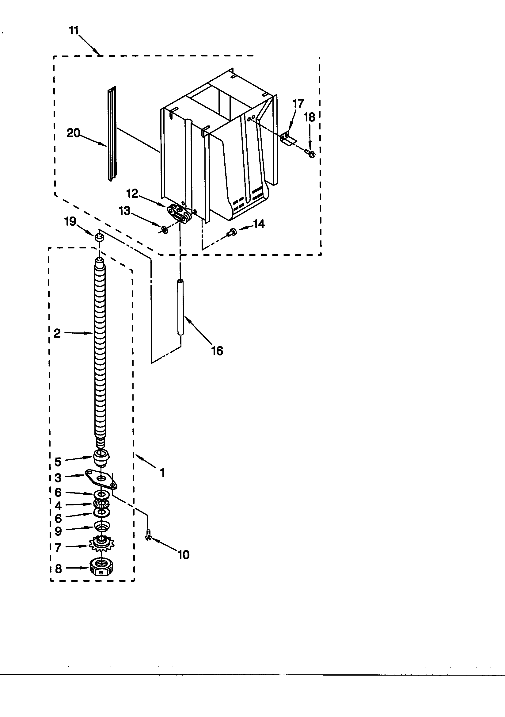 Powerscrew and ram