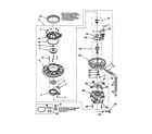Whirlpool GU940SCGB2 pump and motor diagram