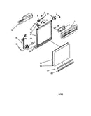 Frame and console