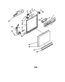 Frame and console
