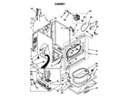 Whirlpool LGQ8858HZ0 cabinet diagram
