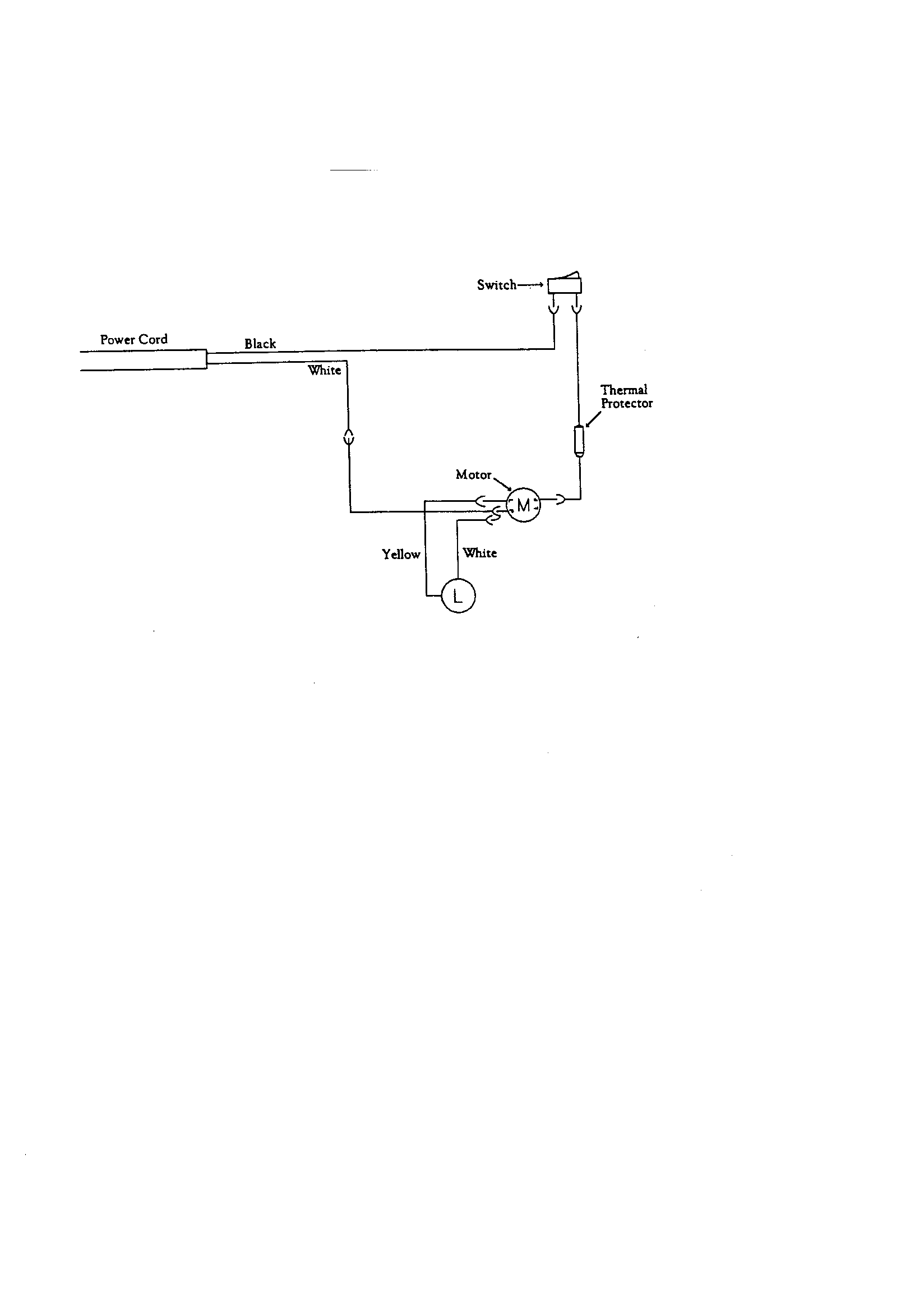 Motor w/metal housing