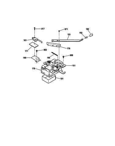 Door lock section