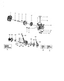 Flywheel and stater handle