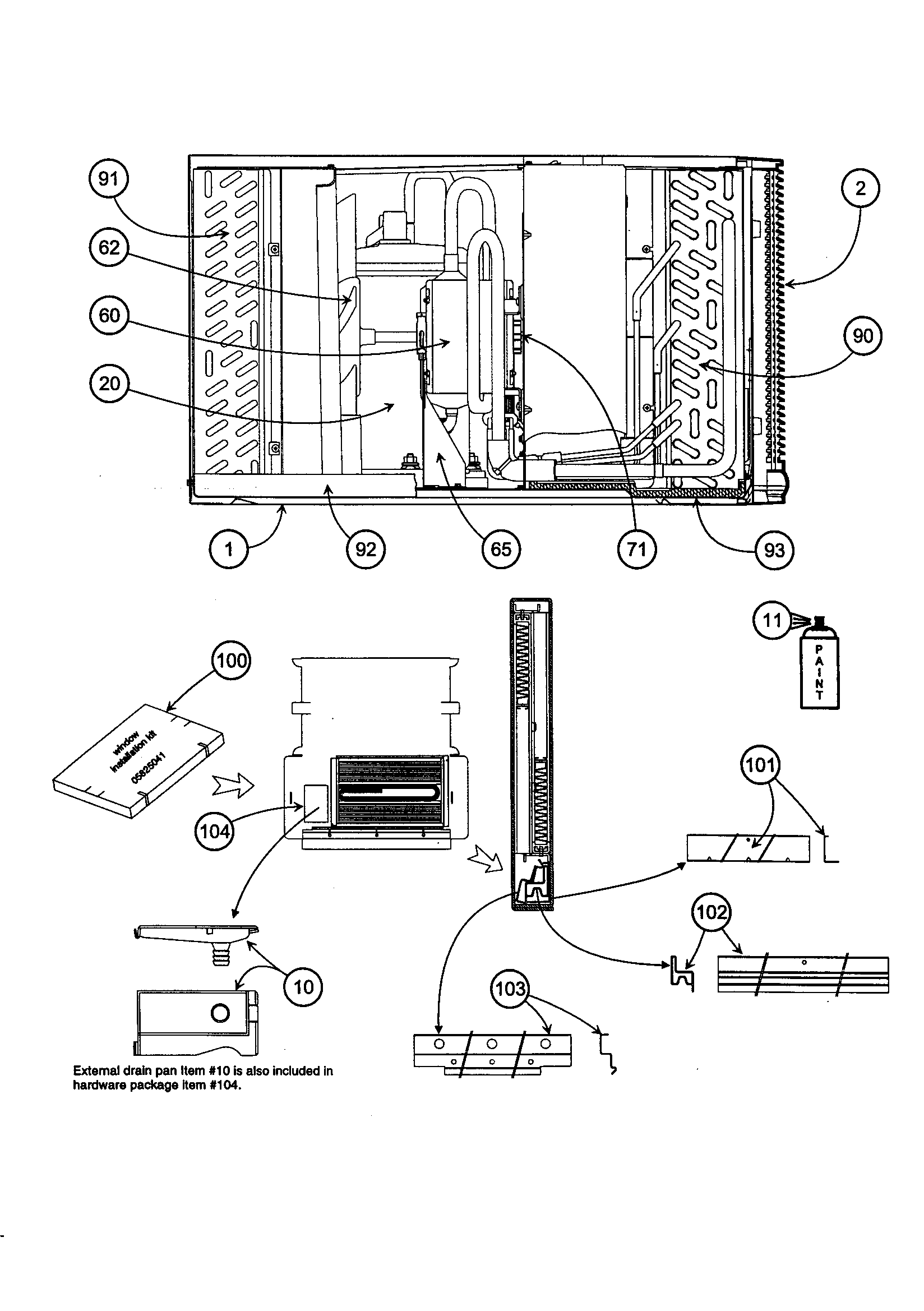 Unit parts