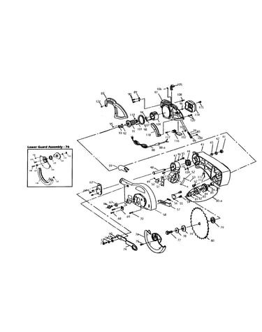 Motor and blade