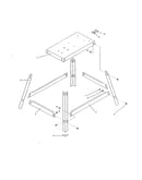 12" band saw leg stand