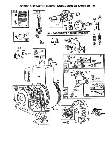 Carburetor and flywheel