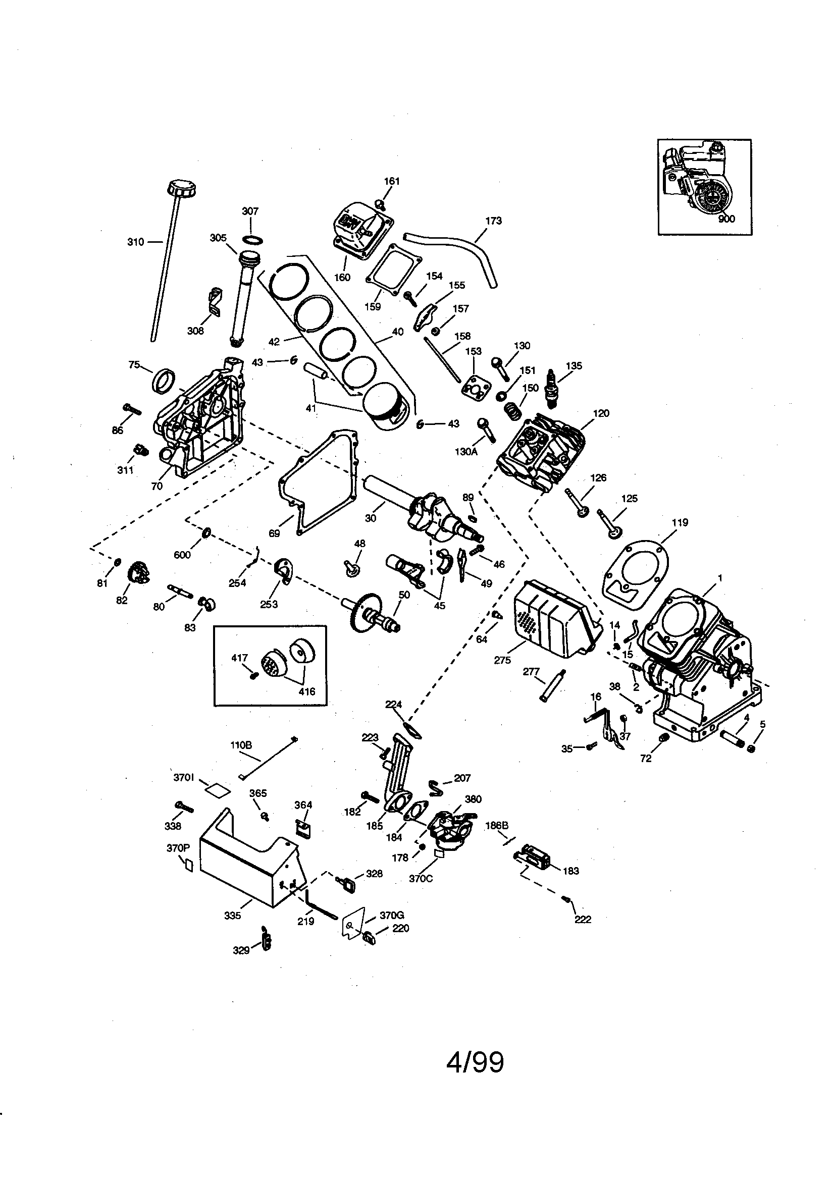 Craftsman 4-cycle engine