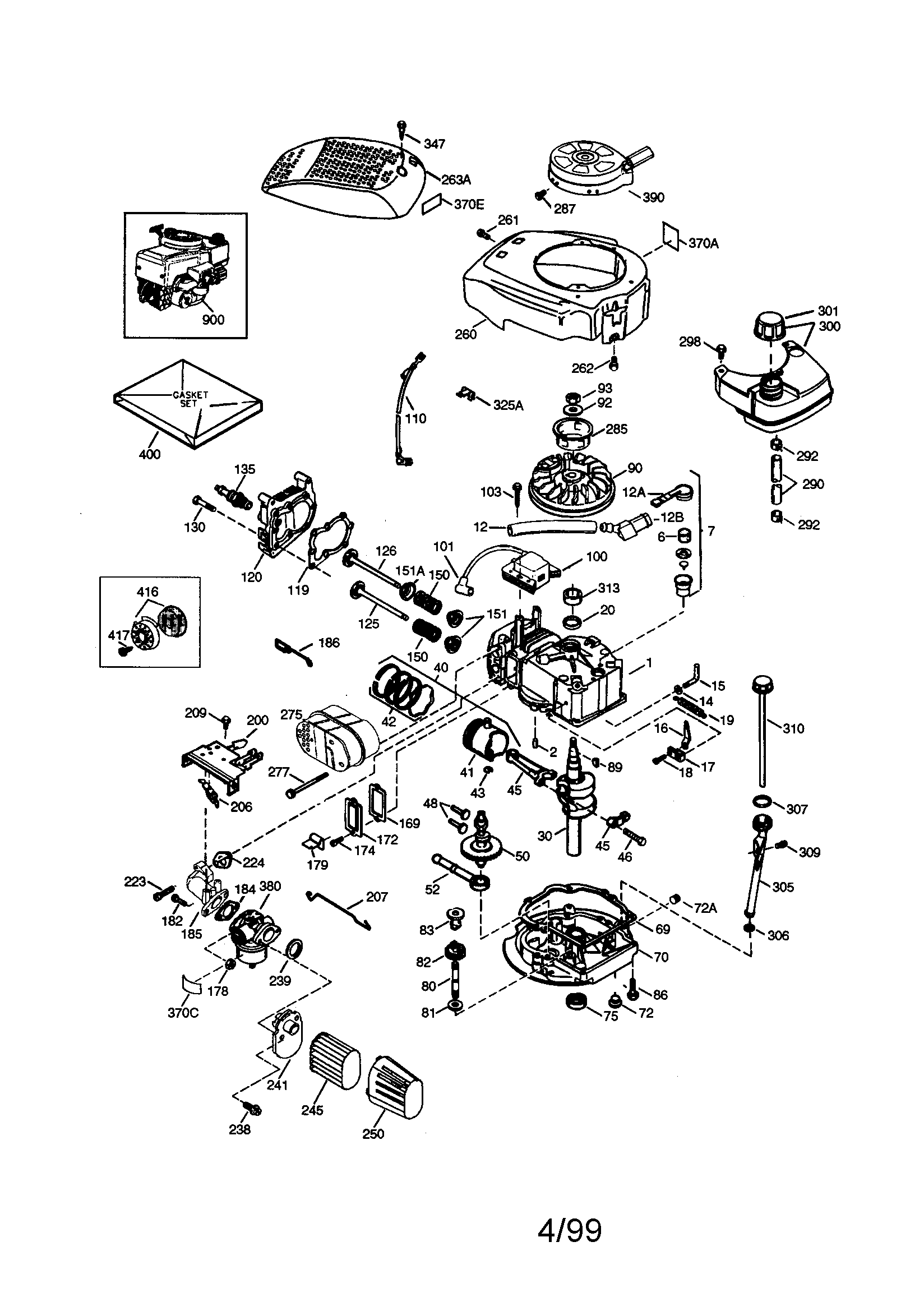 Craftsman 4-cycle engine