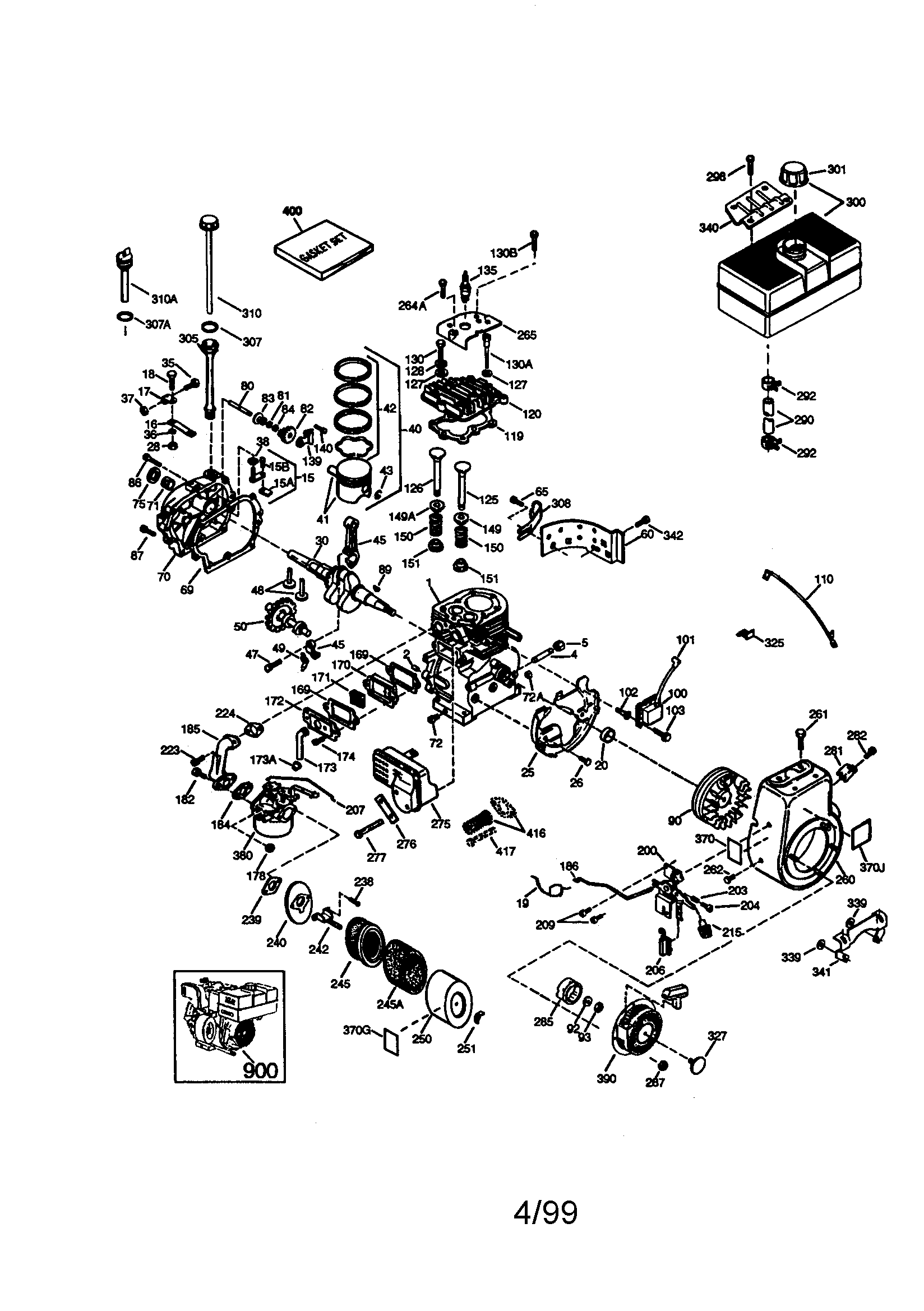 Craftsman 4-cycle engine