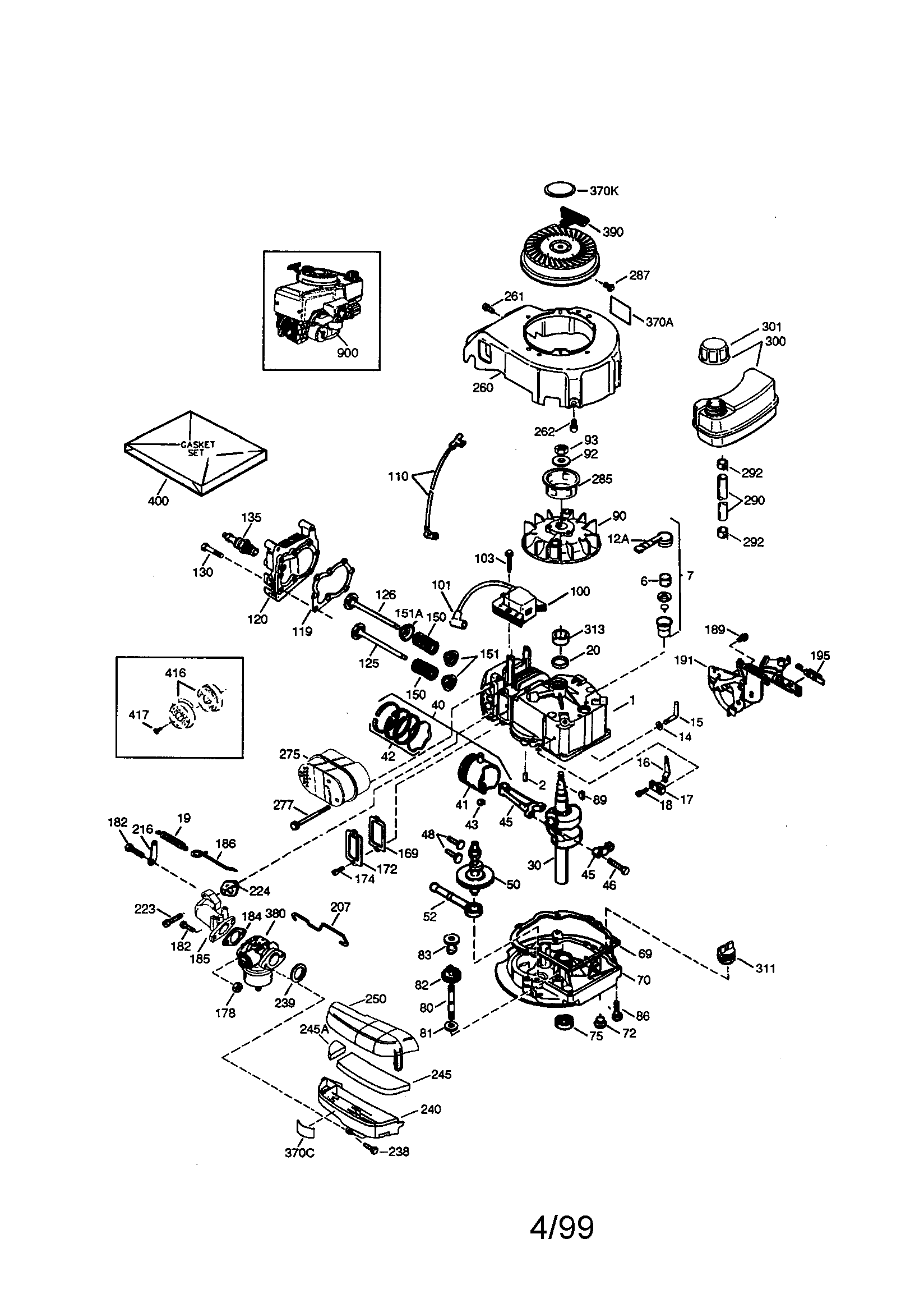 CRAFTSMAN 4-CYCLE ENGINE