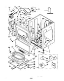 Lower cabinet/front panel