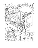 Upper cabinet/front panel