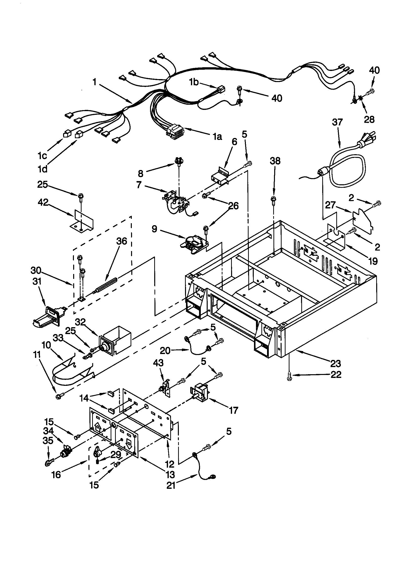 Control panel/separator
