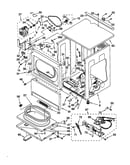 Upper cabinet/front panel