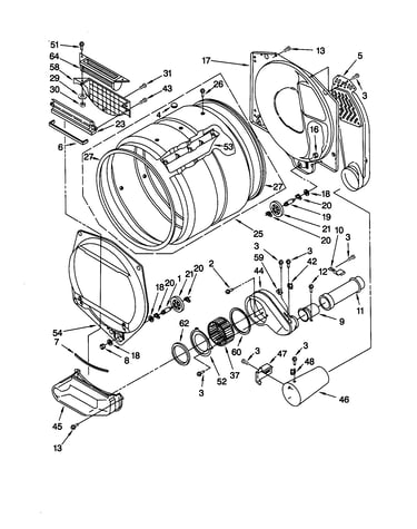 Upper and lower bulkhead