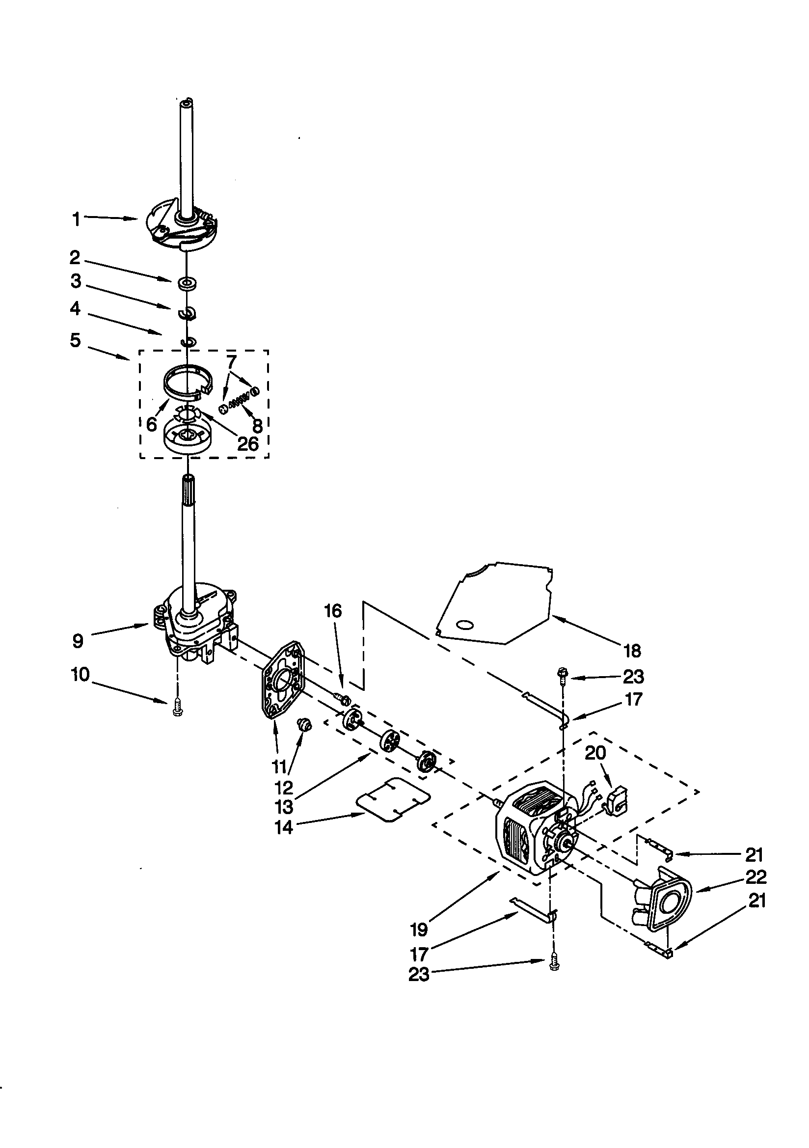 BRAKE.CLUTCH/GEARCASE/MOTOR/PUMP