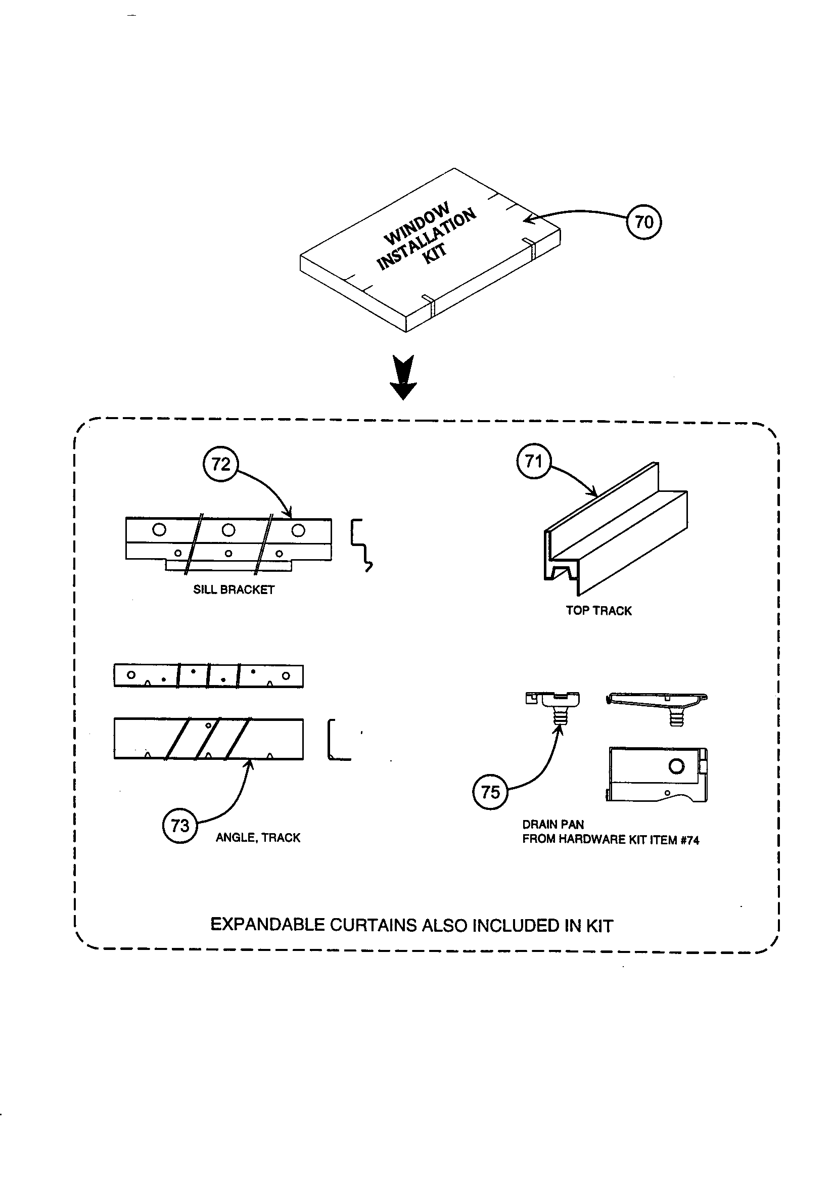 Window installation kit