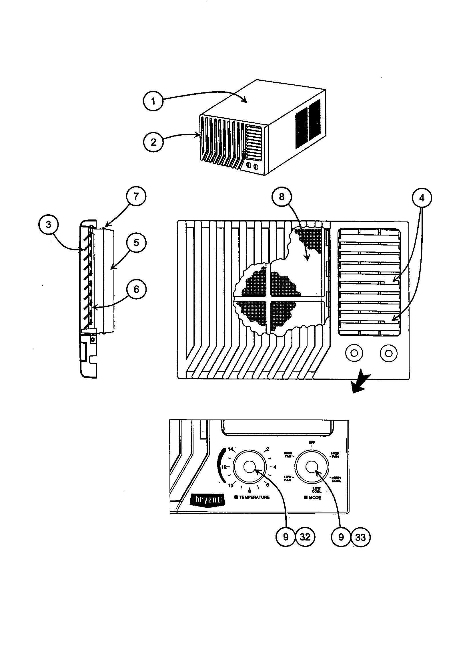 Front grille assembly