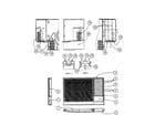Carrier 73YCA121301R grille assembly diagram
