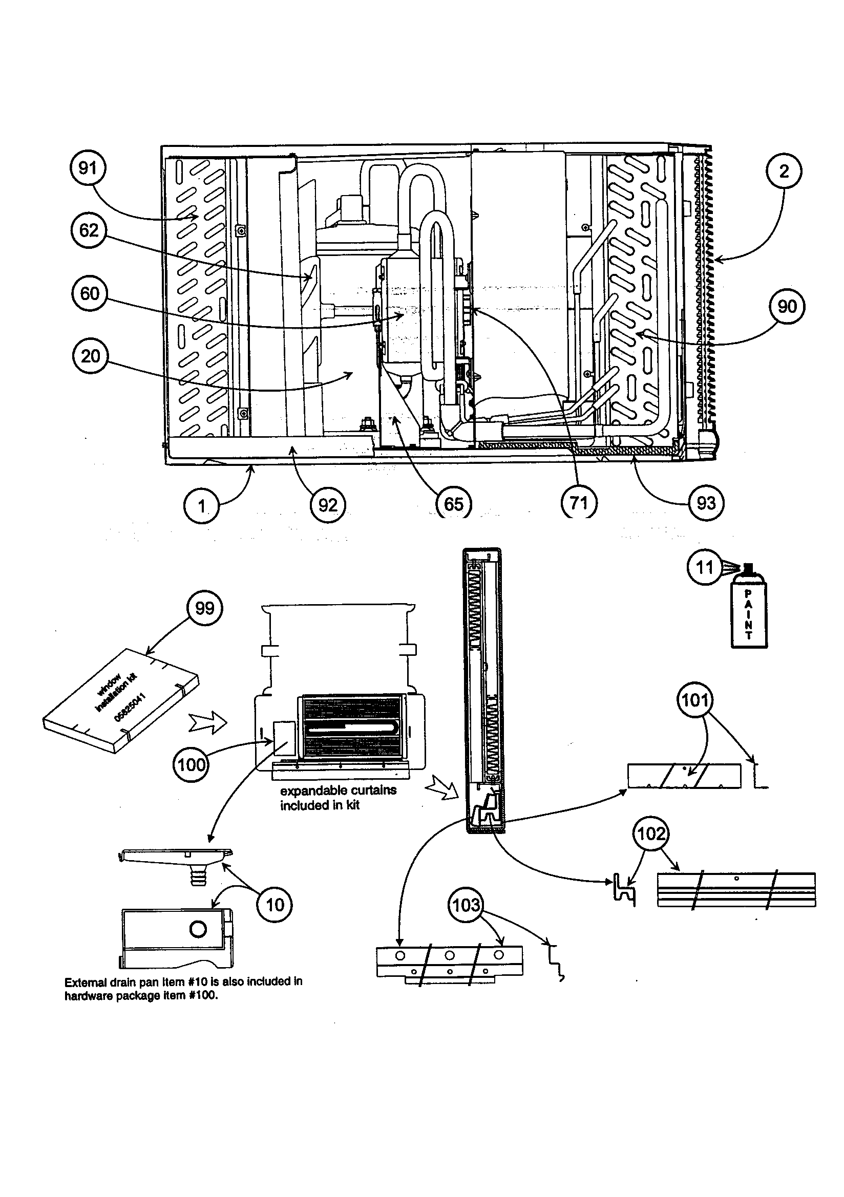 Unit parts