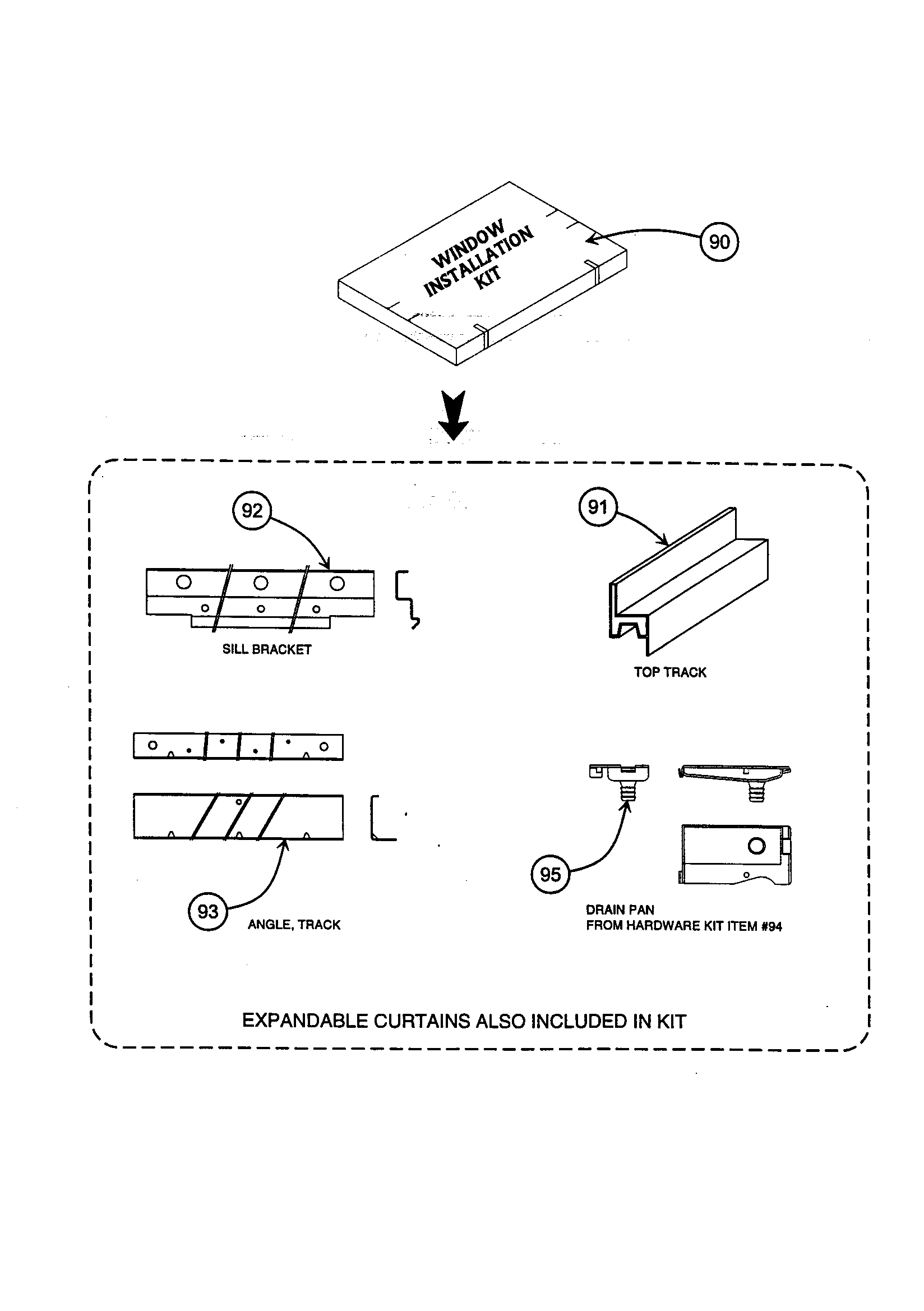 Window installation kit