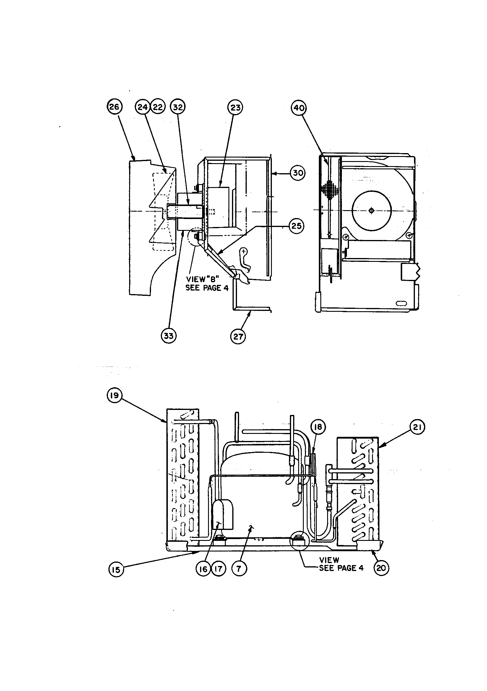 HEATER ASSEMBLY & COMPRESSOR