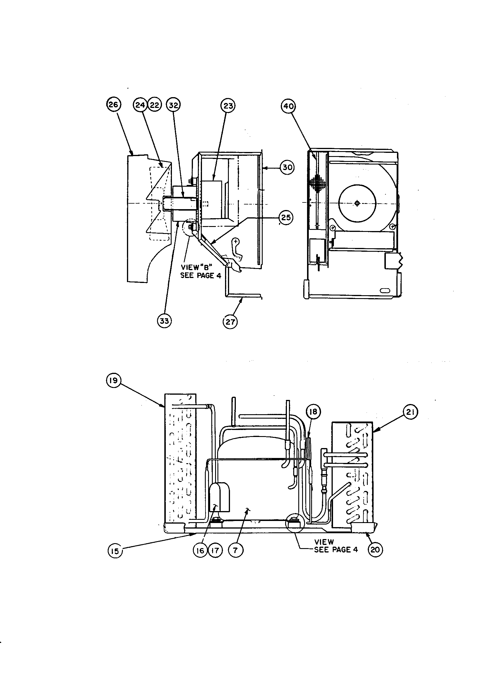 HEATER ASSEMBLY & COMPRESSOR