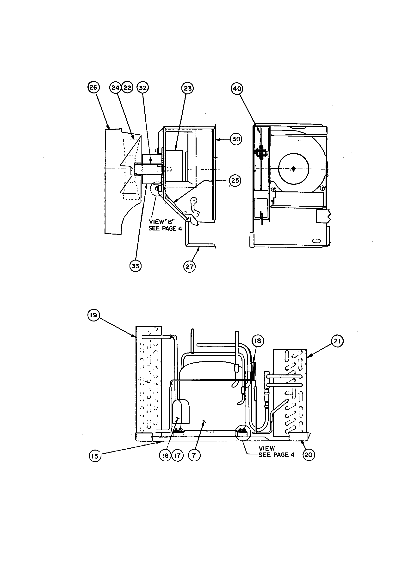 HEATER ASSEMBLY & COMPRESSOR